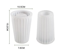 Molde silicona florero grande 